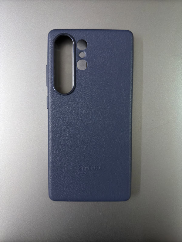 Samsung Vegan Leather Galaxy Samsung S25 Smartphone Kindsuit Case,Blue,Pack of 1 - mobilecasez