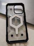 Urban Armor Gear TPU+PC Uag Iphone 15 Plus Case, Pathfinder Mag-Safe Compatible, Slim Fit Rugged Protective Case/Cover Designed For iPhone 14 Plus / 15 Plus (6.7-Inch) (2023) (Military Drop Tested) - Ice - mobilecasez