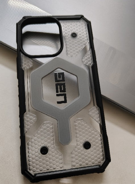 Urban Armor Gear TPU+PC Uag Iphone 15 Plus Case, Pathfinder Mag-Safe Compatible, Slim Fit Rugged Protective Case/Cover Designed For iPhone 14 Plus / 15 Plus (6.7-Inch) (2023) (Military Drop Tested) - Ice - mobilecasez