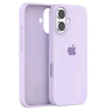 Apple iPhone 16 Plus Silicone Case - Lavender - mobilecasez