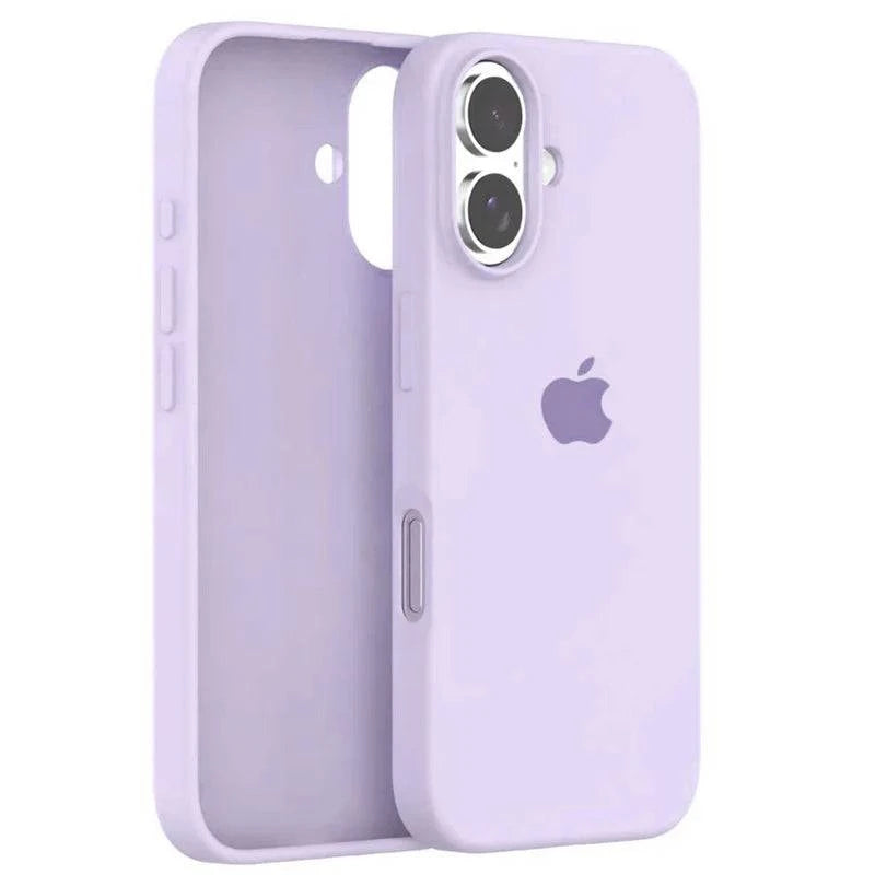 Apple iPhone 16 Plus Silicone Case - Lavender - mobilecasez