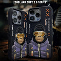 Nimmy Cool And Cute 2.0 IPhone 14 Pro Max Series Mobile Phone Cases/ BLACK GORILLA - mobilecasez