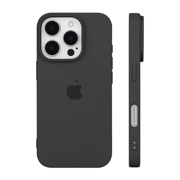 Apple iPhone 16 Pro Silicone Case - Black - mobilecasez