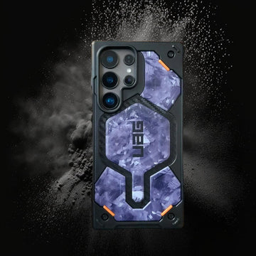 Urban Armor Gear UAG SAMSUNG S24 Case, Monarch Pro Mag-Safe Compatible, Premium Rugged Protective Case/Cover Designed for SAMSUNG S24 (Military Drop Tested) - ice Blue