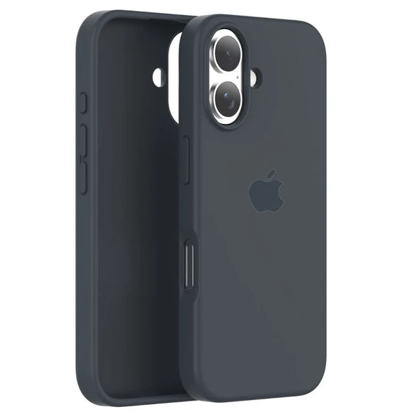 Apple iPhone 16 Plus Silicone Case - Storm Blue - mobilecasez