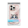NIMMY Big Eyes Series with Metal Camera Ring for the iPhone 16 Pro Max series - Ragdoll Cat - mobilecasez