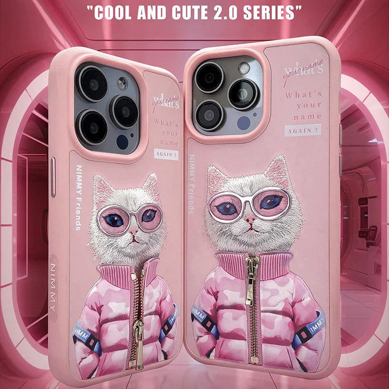 Nimmy Cool And Cute 2.0 IPhone 14 Pro Max Series Mobile Phone Cases/ PINK - mobilecasez