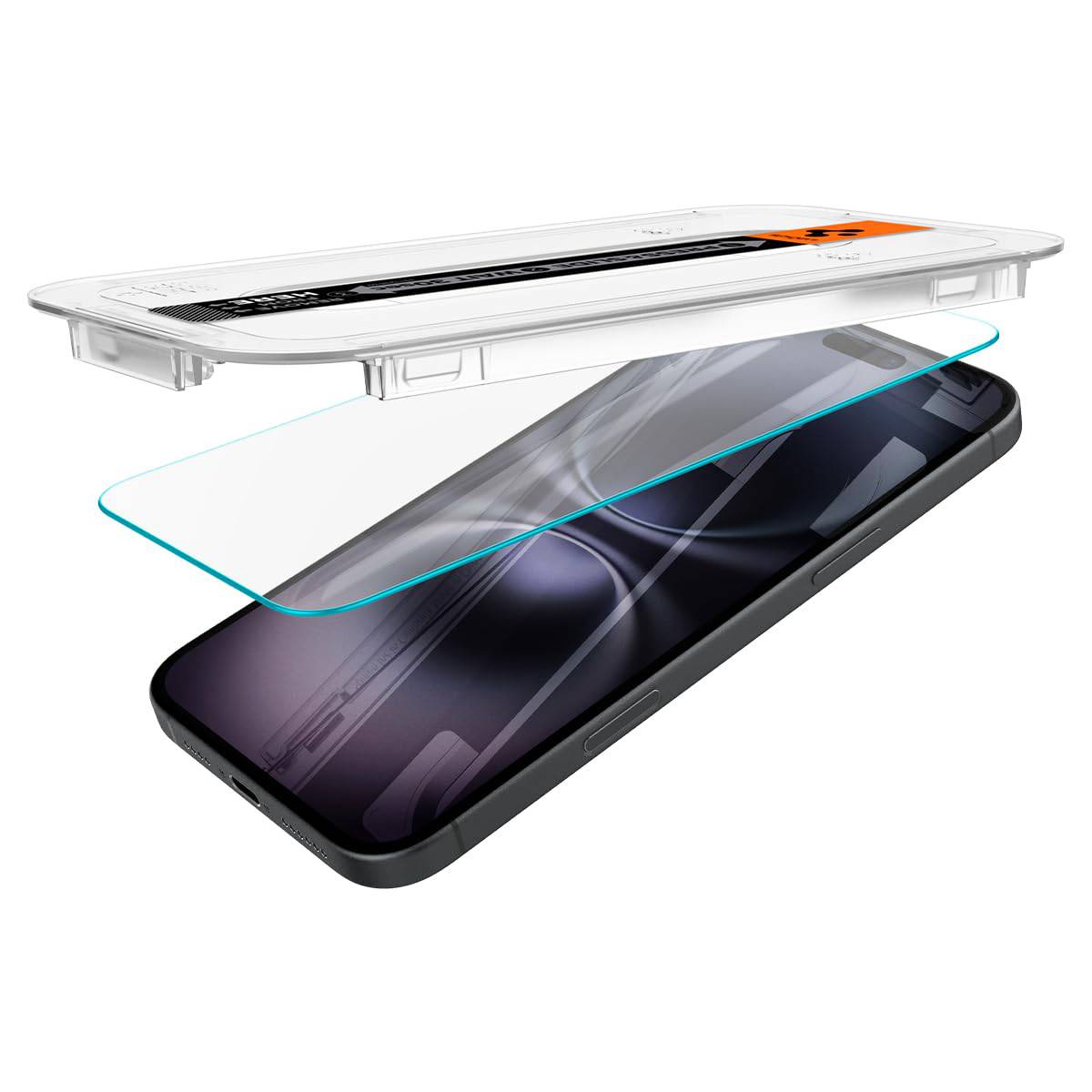 Spigen EZ Fit Tempered Glass Screen Protector Guard for iPhone 13 Pro (2 Pack) - mobilecasez