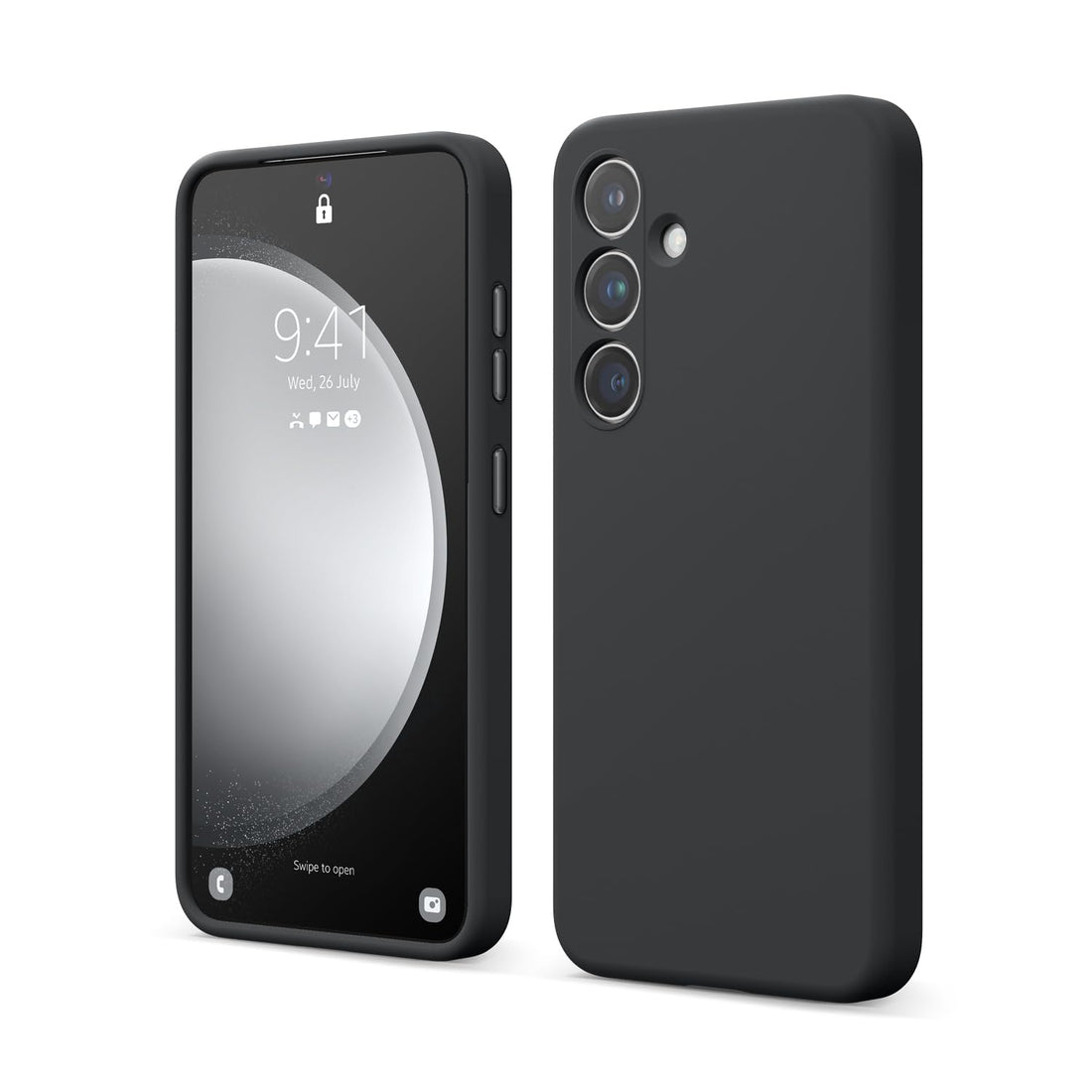 Samsung Galaxy S24 5G OG Silicone Case, BLack - mobilecasez
