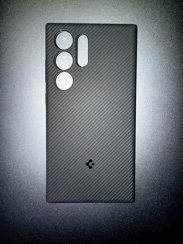 Spigen Liquid Air Back Cover Case Compatible with Galaxy S24 Ultra (TPU | Matte Black) - mobilecasez