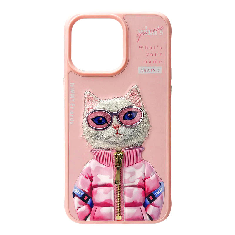Nimmy Cool And Cute 2.0 IPhone 14 Pro Series Mobile Phone Cases/ PINK - mobilecasez
