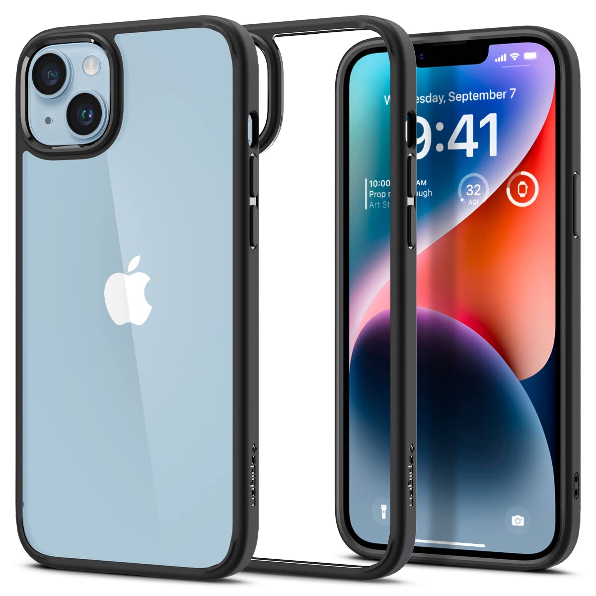 iPhone 11 Cover Spigen Original Ultra Hybrid Transparent Mobile Cover For iPhone 11 Black