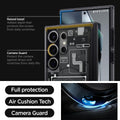 Spigen Ultra Hybrid Back Cover Case Compatible With Galaxy S24 (Tpu + Poly Carbonate | Zero One), Black - mobilecasez