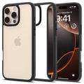 Spigen Ultra Hybrid Back Cover Case Compatible with iPhone 14 (TPU + Poly Carbonate | Matte Black) - mobilecasez