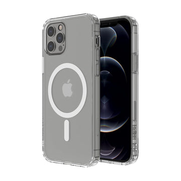 Belkin TPU Magnetic Protective Clear Case, Lightweight Design, MagSafe Compatible, Anti-Microbial Coating for iPhone 15,(Reduces Bacteria by 99%), Screen-Down Protection