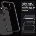 Spigen Ultra Hybrid Back Cover Case Compatible with iPhone 14 (TPU + Poly Carbonate | Matte Black) - mobilecasez