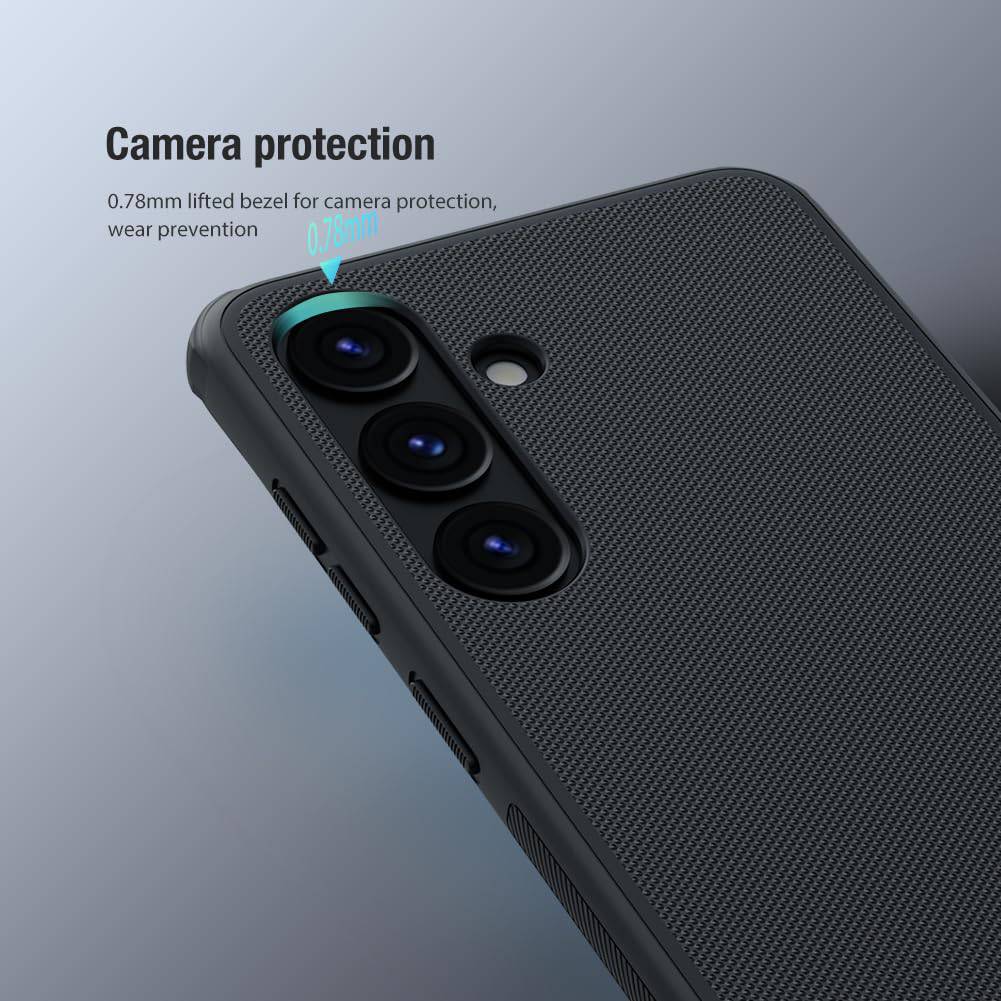Nillkin Super Frosted Shield Pro Back Cover Case Compatible with Samsung Galaxy S22 Plus (Black) - mobilecasez