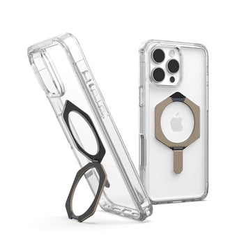 Urban Armor Gear UAG iPhone 16 Pro Max Case, Plyo XTE Mag-Safe Compatible, Rugged Lightweight Slim Shockproof Protective Case/Cover Designed for iPhone 16 Pro Max (2024) - Clear/Titanium