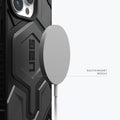 Urban Armor Gear UAG iPhone 13 Pro Max Case, Monarch Pro Mag-Safe Compatible, Slim Fit Rugged Protective Case/Cover Designed for iPhone 13 Pro Max (6.7-Inch) (2023), Wireless Charging Compatible - Silver - mobilecasez