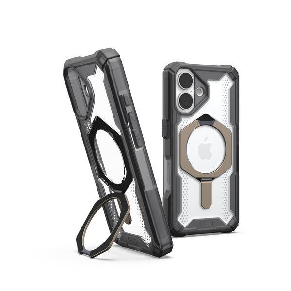 Urban Armor Gear UAG iPhone 15 Plus Case, Plasma XTE Mag-Safe Compatible, Rugged Lightweight Slim Shockproof Protective Case/Cover Designed for iPhone 15 Plus (2024) - Ash/Titanium - mobilecasez
