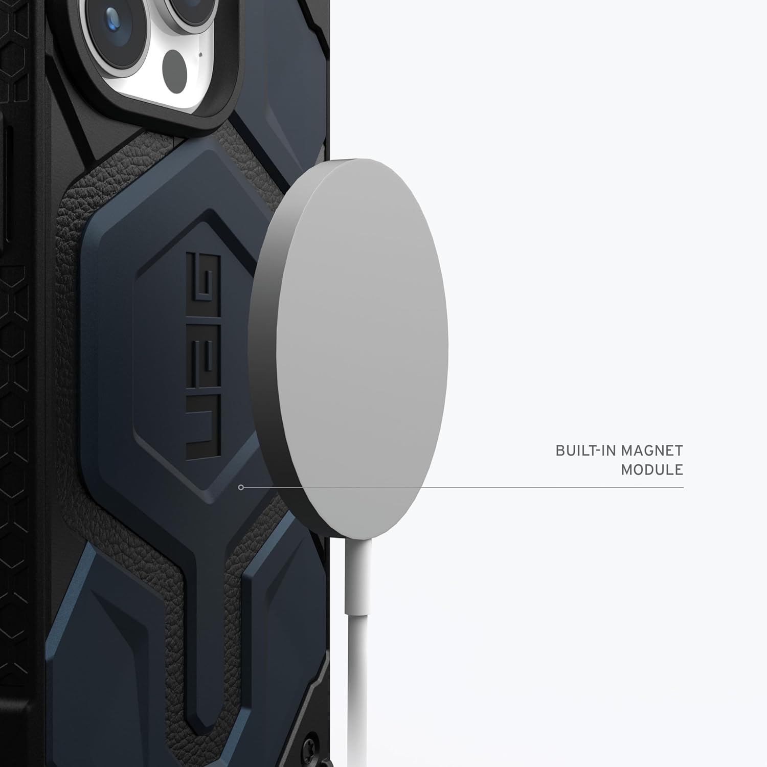 Urban Armor Gear UAG iPhone 13 Pro Case, Monarch Pro Mag-Safe Compatible, Slim Fit Rugged Protective Case/Cover Designed for iPhone 13 Pro (6.1-Inch) (2023), Wireless Charging Compatible - Mallard - mobilecasez