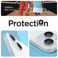 Spigen EZ Fit Optik Pro Tempered Glass Camera Lens Protector Guard for iPhone 15 Pro Max (Blue) - 1 Pack - mobilecasez