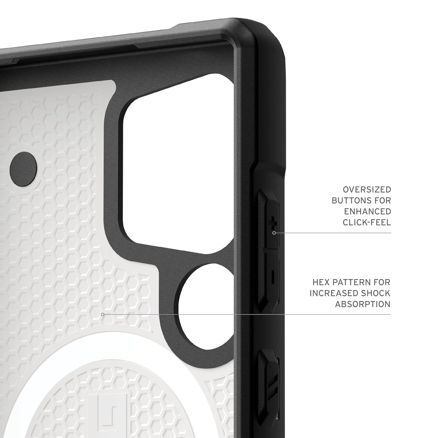 Urban Armor Gear UAG Galaxy S25 Case, Plasma Clear Rugged Featherlight Shockproof Protective Case/Cover Designed for Galaxy S25 5G (6.8-inch) 2024, Magnetic Charging Compatible - Ice - mobilecasez