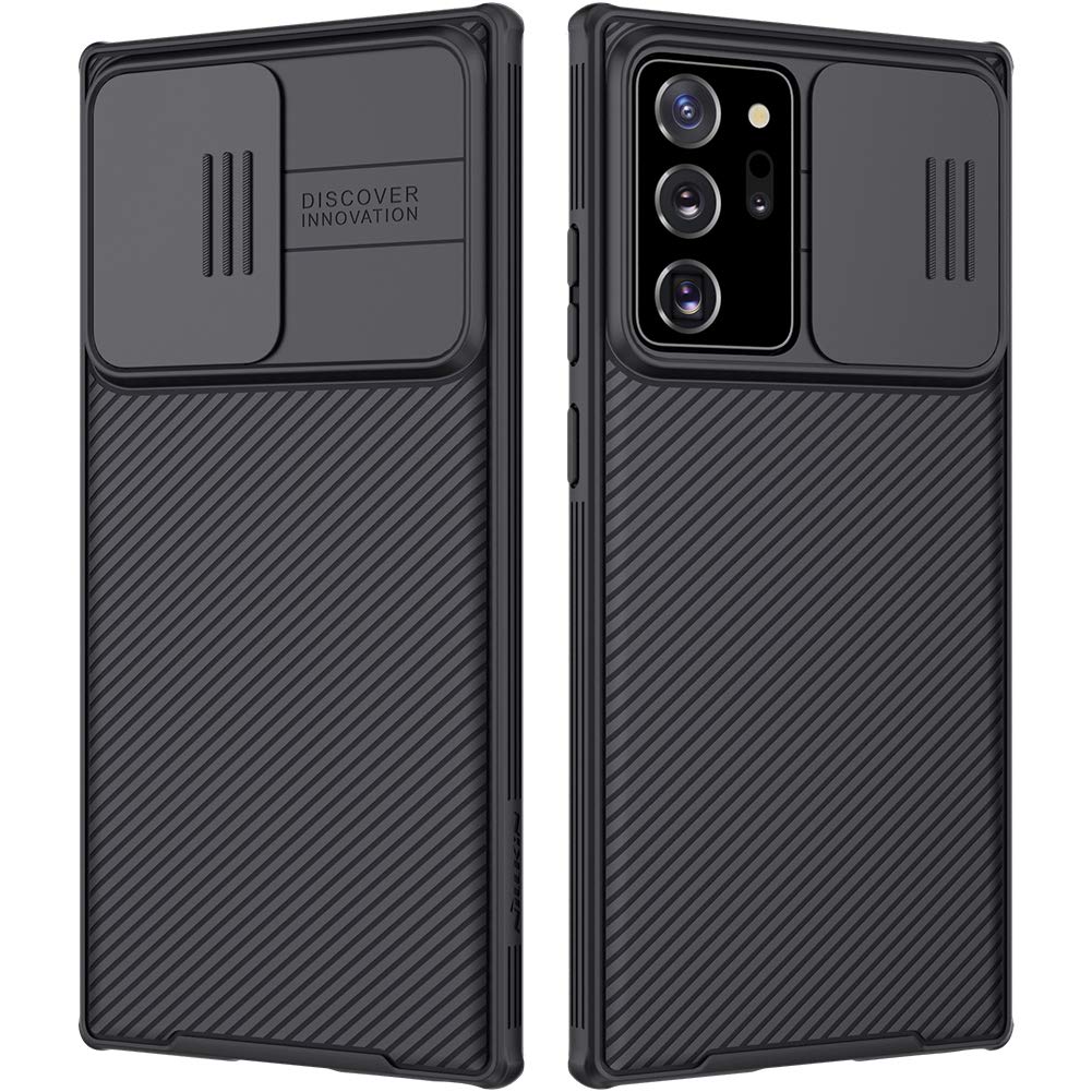 Nillkin TPU CamShield Pro with Slide Camera Cover for Samsung Note S20 Ultra 5g case Black