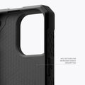 Urban Armor Gear UAG iPhone 13 Pro Max UAG Case, Monarch Pro Mag-Safe Compatible, Slim Fit Rugged Protective Case/Cover Designed for iPhone 13 Pro Max (6.7-Inch) (2023), Wireless Charging Compatible - Deep Purple - mobilecasez