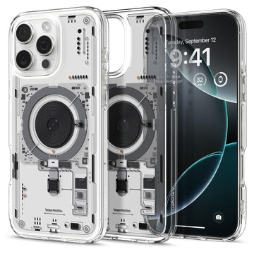 Spigen Ultra Hybrid Magfit Back Cover Case Compatible with iPhone 16 Pro Max (TPU + Poly Carbonate | Neo One)