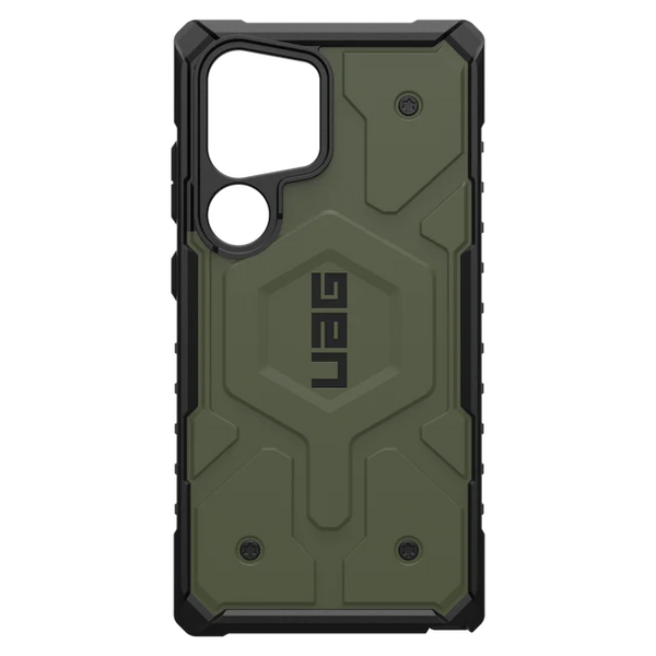 Urban Armor Gear Thermoplastic Polyurethane Monarch Pro Rugged Heavy Duty Shockproof Protective Case/Cover Designed For Galaxy S23 Ultra 5G (6.8-Inch) UAG Case 2023,Magnetic Charging Compatible - Olive Green - mobilecasez