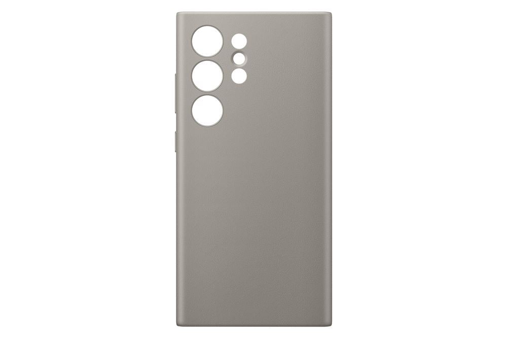 Samsung Galaxy S24 Case- Leather Full Cover Protective Case with Soft Microfiber Lining Samsung S24 Phone Case (Taupe) - mobilecasez