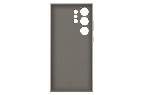 Samsung Galaxy S24 Case- Leather Full Cover Protective Case with Soft Microfiber Lining Samsung S24 Phone Case (Taupe) - mobilecasez