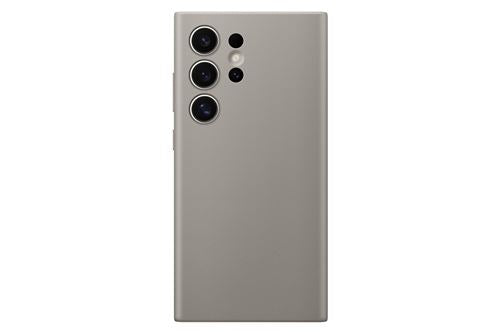 Samsung Galaxy S24 Case- Leather Full Cover Protective Case with Soft Microfiber Lining Samsung S24 Phone Case (Taupe) - mobilecasez