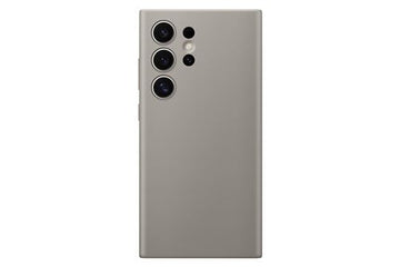 Samsung Galaxy S24 Ultra Case- Leather Full Cover Protective Case with Soft Microfiber Lining Samsung S24 Ultra Phone Case (Taupe) - mobilecasez
