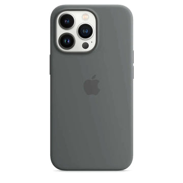 iPhone 15 Silicone Cover Original Silicone Case For Apple iPhone 15 Grey
