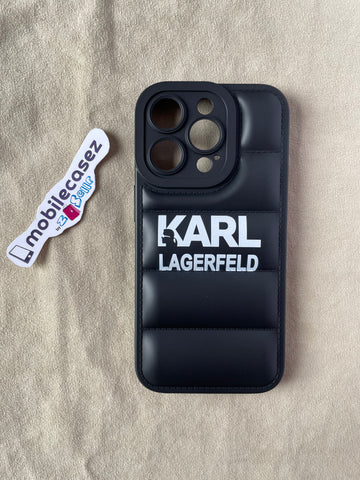 Puffer Case Camera Protection Soft Back Cover for Apple iPhone 13 Pro - KARL