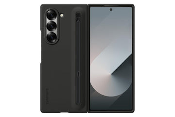 Samsung Polycarbonate Galaxy Z Fold 6 S-Pen Case, Black - mobilecasez