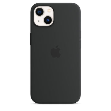 iPhone 13 Silicone Cover Original Silicone Case For Apple iPhone 13 Black - mobilecasez