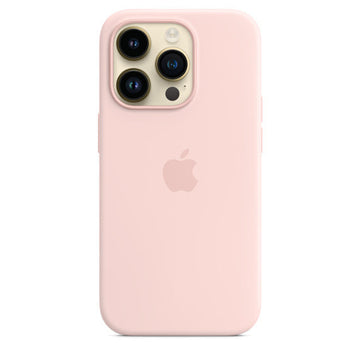 Apple iPhone 14 Pro Leather Cover with MagSafe - Pink - mobilecasez