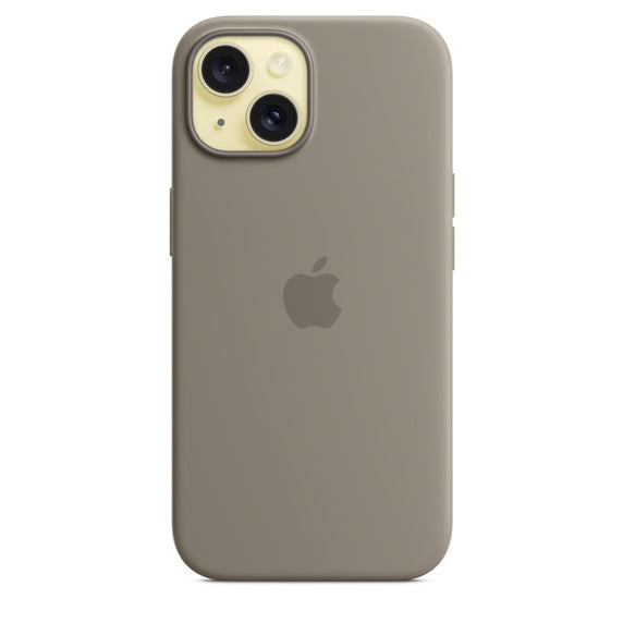 Apple iPhone 13 Leather Cover with MagSafe - clay