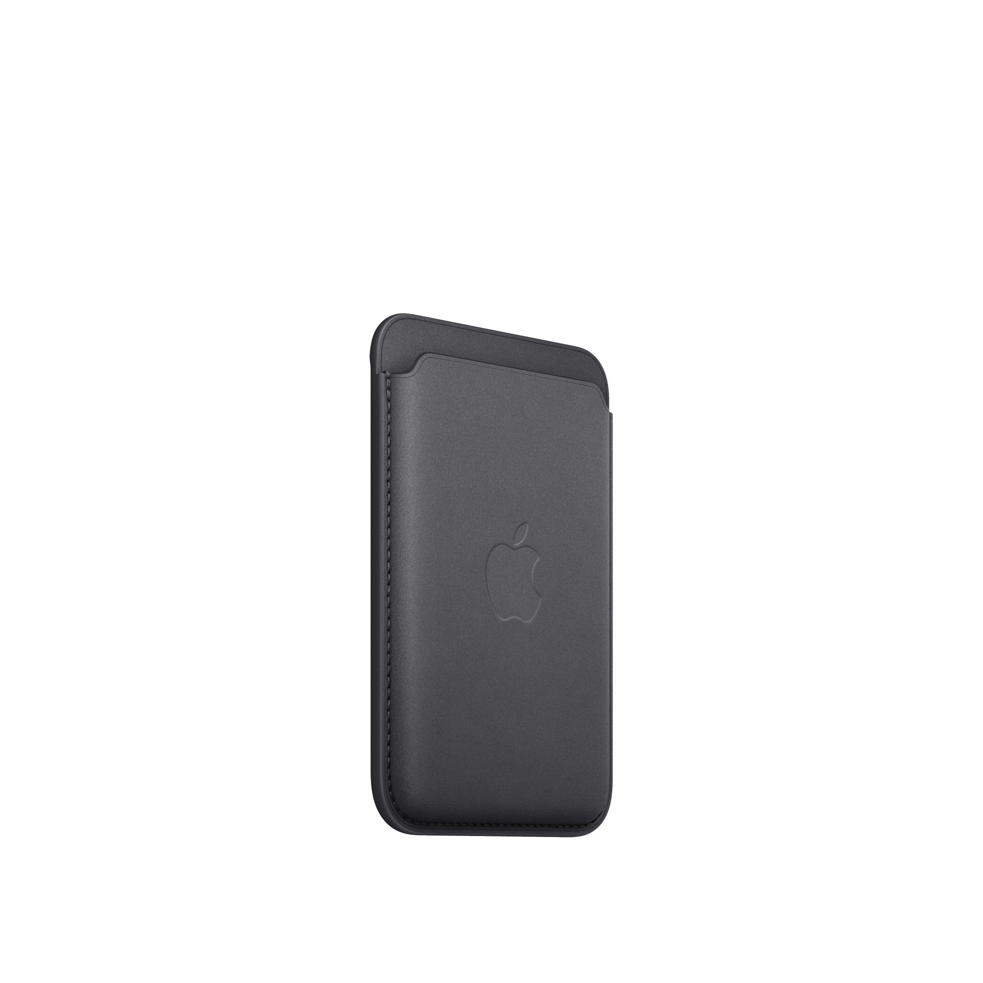 Apple Leather Wallet with MagSafe (for iPhone) - Black - mobilecasez