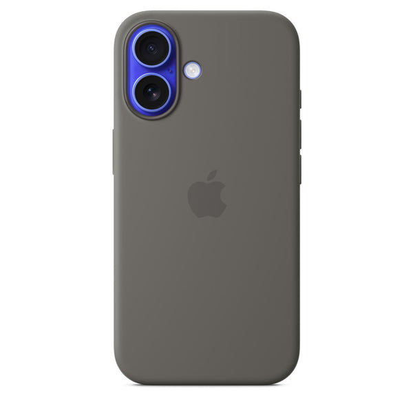 Apple iPhone 16 Plus Silicone Case with MagSafe - Stone Grey