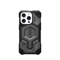 iPhone 15 Armor Cover | Urban Armor iPhone 15 Case, UAG Monarch Pro Mag-Safe Compatible, Slim Fit Rugged Protective Case for iPhone 15 Grey - mobilecasez