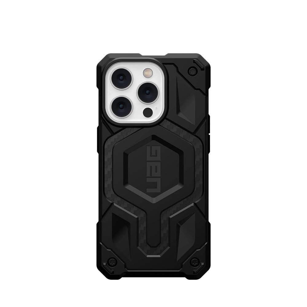 iPhone 15 Armor Cover | Urban Armor iPhone 15 Case, UAG Monarch Pro Mag-Safe Compatible, Slim Fit Rugged Protective Case for iPhone 15 Black