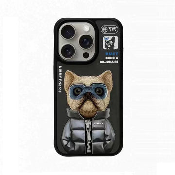 Nimmy Cool And Cute 2.0 IPhone 14 Pro Series Mobile Phone Cases/ BLACK - mobilecasez