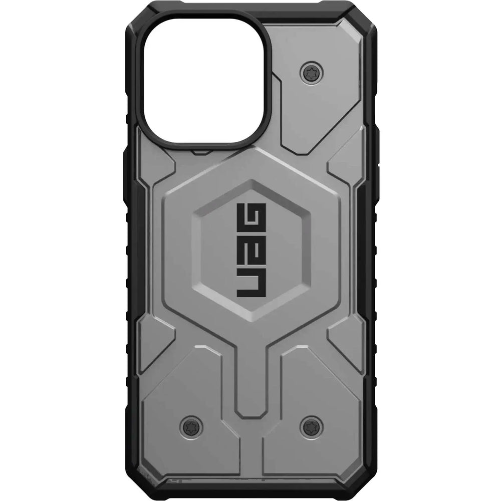 iPhone 15 Pro Armor Cover | Urban Armor iPhone 15 Pro Case, UAG Pathfinder Mag-Safe Compatible, Slim Fit Rugged Protective Case/Cover Designed for iPhone 15 Pro (2023) (Military Drop Tested) - Grey