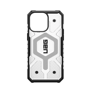 Urban Armor Gear TPU+PC iPhone 16 Pro UAG Case, Pathfinder Clear Compatible, Slim Fit Rugged Protective Case/Cover Designed For iPhone 16 Pro (Military Drop Tested) - White