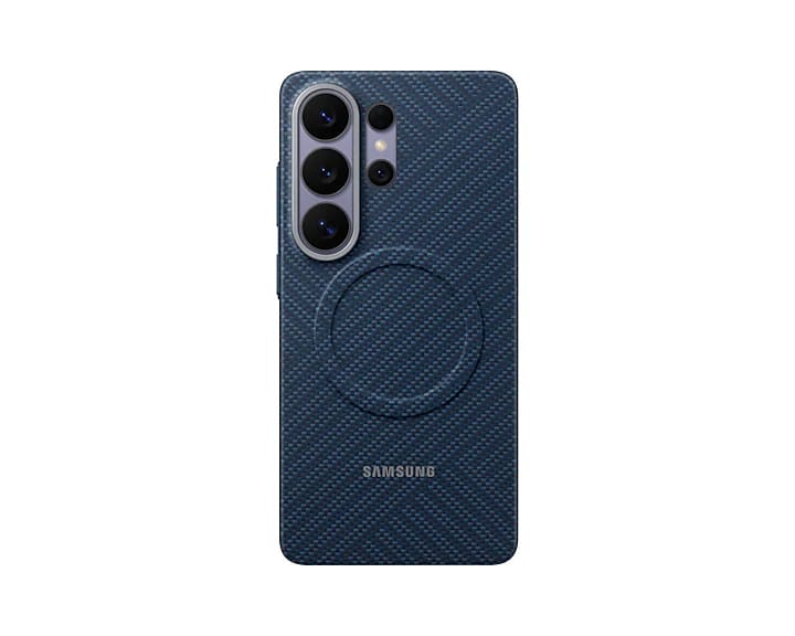Samsung Galaxy S26 Ultra Carbon Magnet Case, Dark Blue