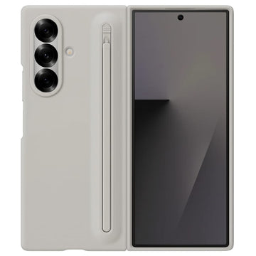 Samsung Polycarbonate Galaxy Z Fold 7 Pen Case, Light Grey